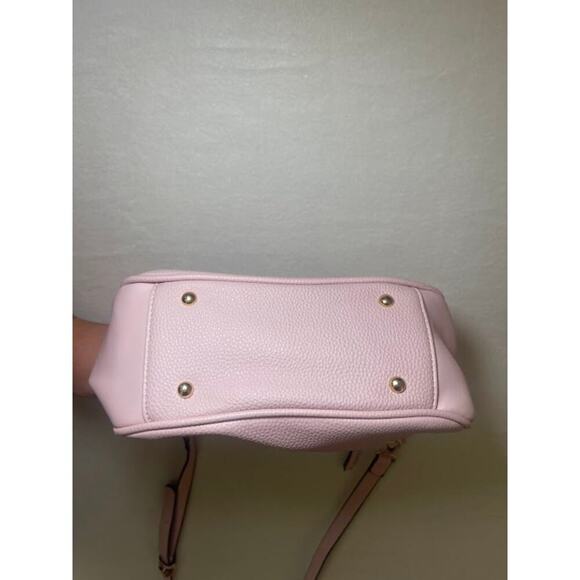 Mia K. Collection Pink Pastel Purse Medium Size Zip Closure Crossbody Easter - Picture 5 of 6